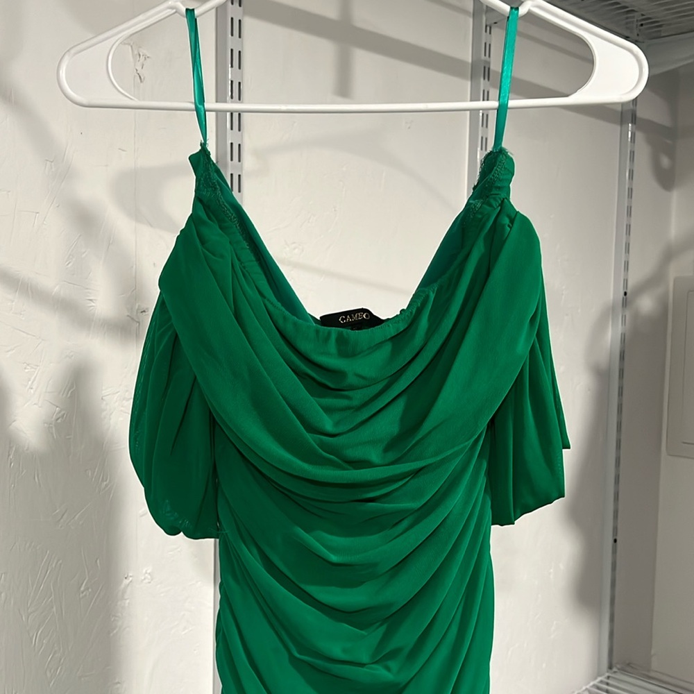 Green dress